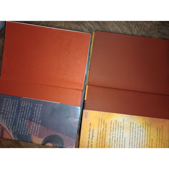 Harry Potter Hardcover Lot: Prisoner Azkaban 1st Ed 1999, Cursed Child Rehearsal - Picture 3 of 10